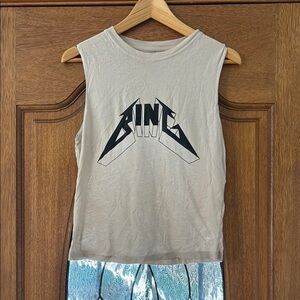 Anime Bing Logo Graphic Tank